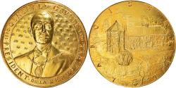 World Coins - France, Medal, Hommage au Général de Gaulle, La Boisserie, Politics, De