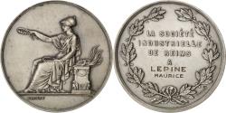 World Coins - France, Medal, French Third Republic, Business & industry, Brenet,