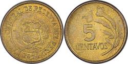 World Coins - Coin, Peru, 5 Centavos, 1974