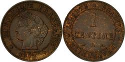 World Coins - Coin, France, Cérès, Centime, 1872, Paris, , Bronze, KM:826.1