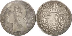 World Coins - Coin, France, 1/10 Ecu, 1740, Metz, , Silver, KM:511.2, Gadoury:292