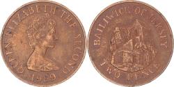 World Coins - Coin, Jersey, 2 Pence, 1989