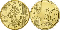 World Coins - France, 10 Euro Cent, 2012, Paris, Brass, , KM:1410
