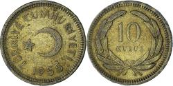 World Coins - Turkey, 10 Kurus, 1955