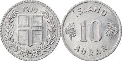 World Coins - Coin, Iceland, 10 Aurar, 1970, , Aluminum, KM:10a