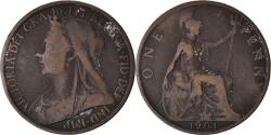 World Coins - Coin, Great Britain, Penny, 1901