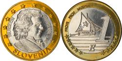 World Coins - Slovenia, Fantasy euro patterns, Euro, 2004, Proof, , Bi-Metallic