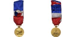 World Coins - France, Honneur-Travail, République Française, Medal, 1983, Excellent Quality