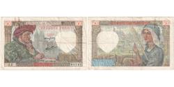 World Coins - France, 50 Francs, Jacques Coeur, 1940-06-13, Z.2., VF(30-35)