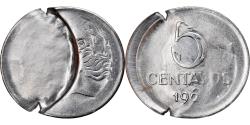 World Coins - Coin, Brazil, 5 Centavos, error partial brockage, , Stainless Steel