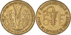 World Coins - Coin, West African States, 5 Francs, 1997