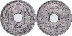 World Coins - France, 25 Centimes, Lindauer, 1917, Paris, Nickel, , Gadoury:379