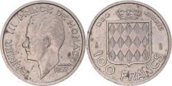 World Coins - Coin, Monaco, 100 Francs, Cent, 1956