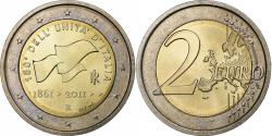 World Coins - Italy, 2 Euro, 2011, Rome, Bi-Metallic, , KM:338