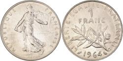 World Coins - Coin, France, Semeuse, Franc, 1964, Paris, , Nickel, KM:925.1