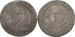 World Coins - France, François Ier, 1/2 Teston, Before 1540, Lyon, Silver,