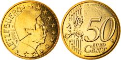 World Coins - Luxembourg, 50 Euro Cent, 2008, Utrecht, , Brass, KM:91