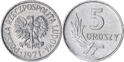 World Coins - Coin, Poland, 5 Groszy, 1971