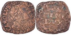 World Coins - Coin, ITALIAN STATES, Duché de Milan, Charles III, Quattrino, Milan,