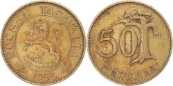 World Coins - Coin, Finland, 50 Markkaa, 1953