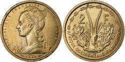 World Coins - Coin, French West Africa, 2 Francs, 1948, Paris, ESSAI,