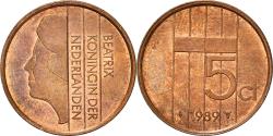 World Coins - Coin, Netherlands, Beatrix, 5 Cents, 1989, , Bronze, KM:202