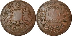 World Coins - Coin, INDIA-BRITISH, 1/2 Anna, 1835, Bombay, , Copper, KM:447.1