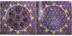 World Coins - France, Coffret 1c. à 2€, BU, 2002, MDP,