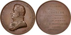 World Coins - France, Medal, Louis XVIII, Politics, Society, War, Tiolier, , Bronze