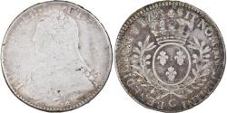World Coins - Coin, France, Louis XV, 1/2 Écu aux branches d'olivier, 1/2 ECU, 44 Sols, 1733