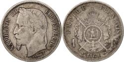 World Coins - Coin, France, Napoleon III, Napoléon III, Franc, 1868, Strasbourg,