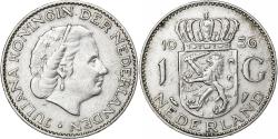 World Coins - Netherlands, Juliana, Gulden, 1956, Silver, , KM:184