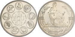 World Coins - France, Medal, Ecu Europa, Europe Assise, 1980, Copper-nickel,