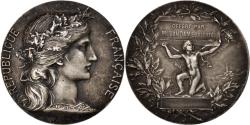 World Coins - France, Medal, République Française, Offert par le Député Vandame, History