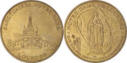 World Coins - France, Token, Touristic token, Lourdes - Sanctuaires Notre Dame, 1999, MDP