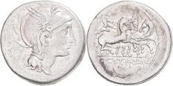 Ancient Coins - Coin, Manlia, Denarius, 111-110 BC, Rome, , Silver, Crawford:299/1a