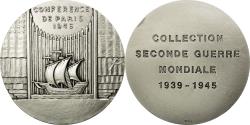 World Coins - France, Medal, Seconde Guerre Mondiale, Conférence de Paris, 1946,
