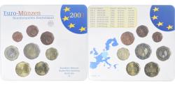 World Coins - Germany, Set 1c. to 2€, 2003, Karlsruhe, UNC, , Bi-Metallic