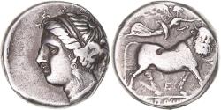 Ancient Coins - Coin, Campania, Didrachm, ca. 275-250 BC, Neapolis, , Silver, HGC:1-454