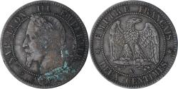 World Coins - France, Napoleon III, 2 Centimes, 1862, Bordeaux, , Bronze, KM:796.6