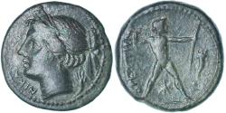 Ancient Coins - Coin, Bruttium, Æ, ca. 214-211 BC, , Bronze, HN Italy:1982