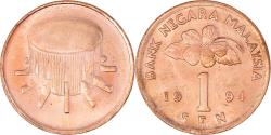 World Coins - Coin, Malaysia, Sen, 1994, , Bronze Clad Steel, KM:49