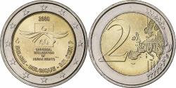 World Coins - Belgium, Albert II, 2 Euro, Déclaration des Droits de l'Homme, 2008, Brussels
