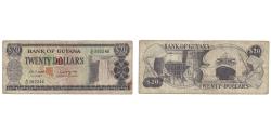 World Coins - Banknote, Guyana, 20 Dollars, 1989, KM:24d, F(12-15)