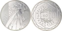 World Coins - France, 10 Euro, 2014, Coq, , Silver