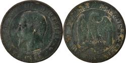 World Coins - Coin, France, Napoleon III, Napoléon III, 10 Centimes, 1855, Marseille