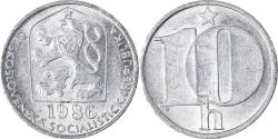 World Coins - Coin, Czechoslovakia, 10 Haleru, 1986