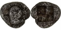 Ancient Coins - Lesbos, Hemiobol, ca. 500/480-460 BC, Methymna, Silver,