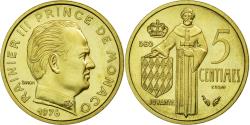 World Coins - Coin, Monaco, 5 Centimes, 1976, , Copper-Aluminum-Nickel, KM:E69