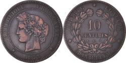 World Coins - Coin, France, Cérès, 10 Centimes, 1873, Bordeaux, , Bronze, KM:815.2